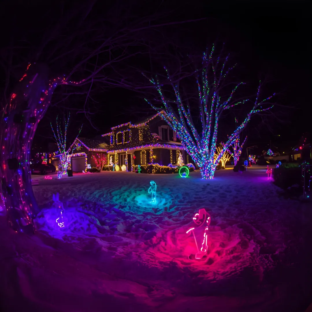 Commercial Displays holiday lighting — YKCA Electric Bay Area