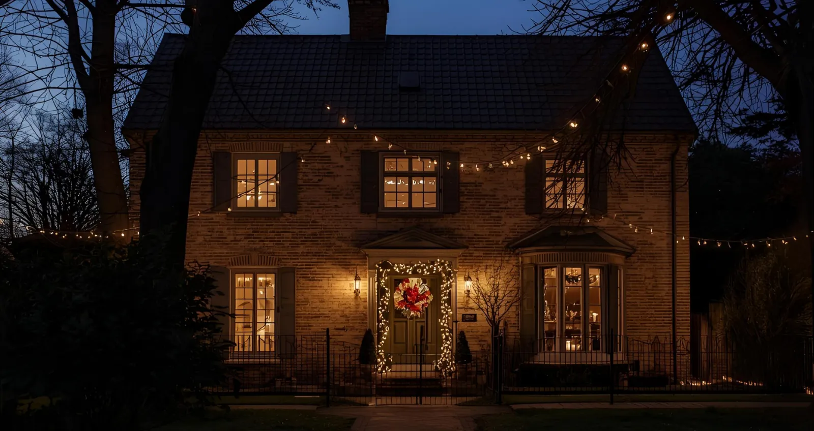 Permanent LED holiday lighting — YKCA Electric Bay Area