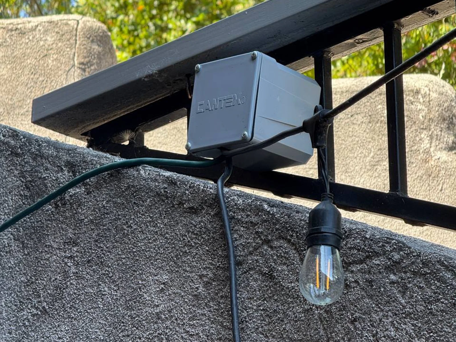 Bay Area holiday lighting installation by YKCA Electric