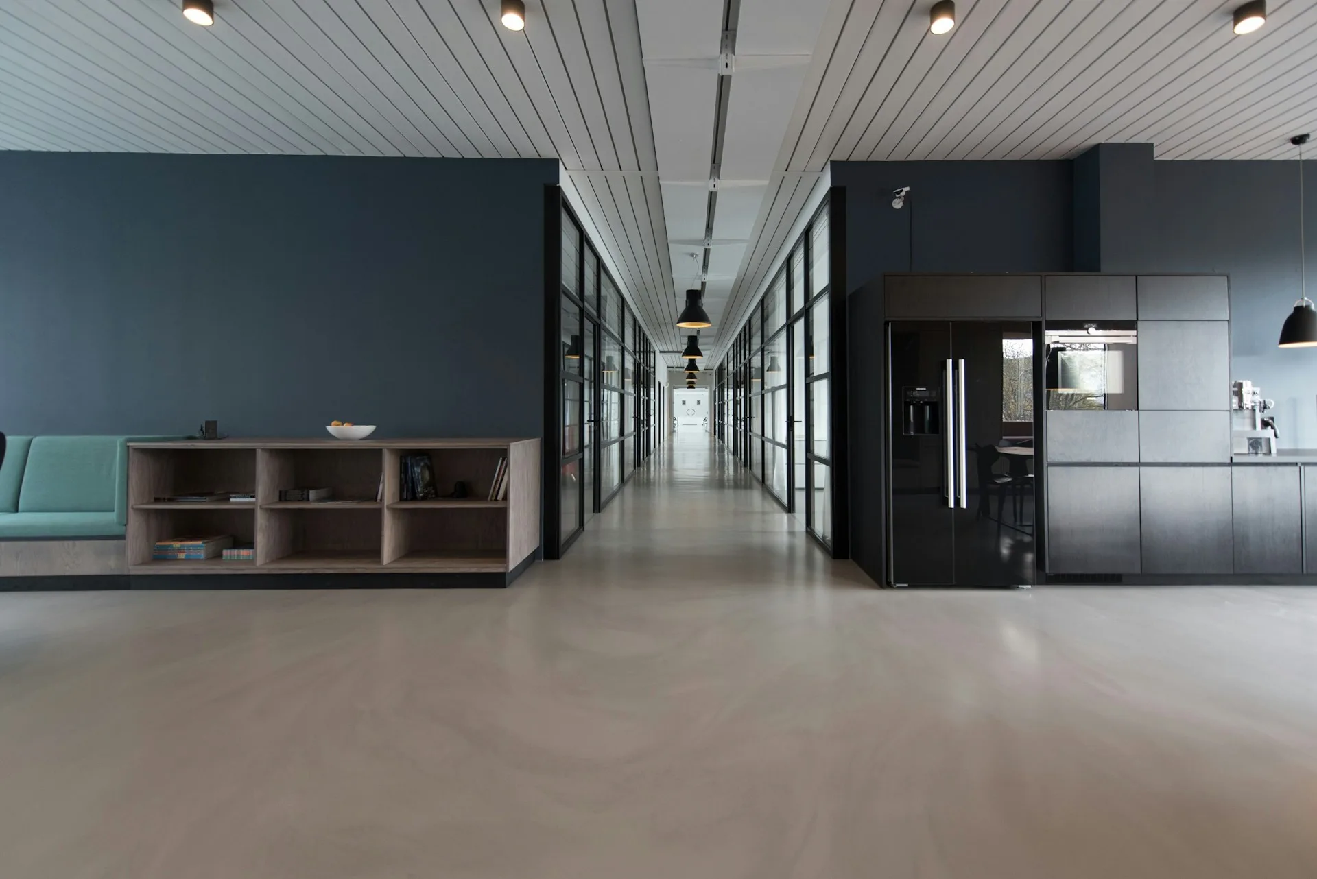 Modern commercial interior — typical YKCA tenant-improvement project environment.